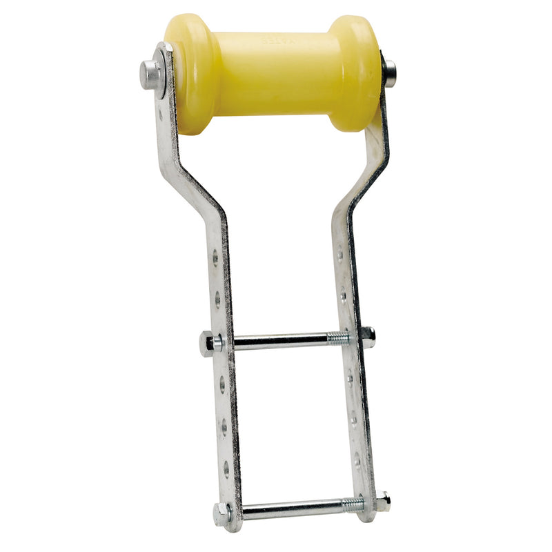C.E. Smith 5" Adjustable Keel Roller Assembly f/3" Tongue - Yellow
