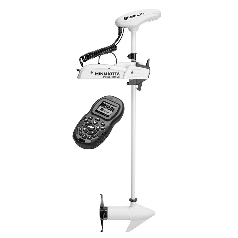 Minn Kota Riptide PowerDrive 55 Trolling Motor w/i-Pilot  Bluetooth - No Foot Pedal Included - 12V-55lb-48"