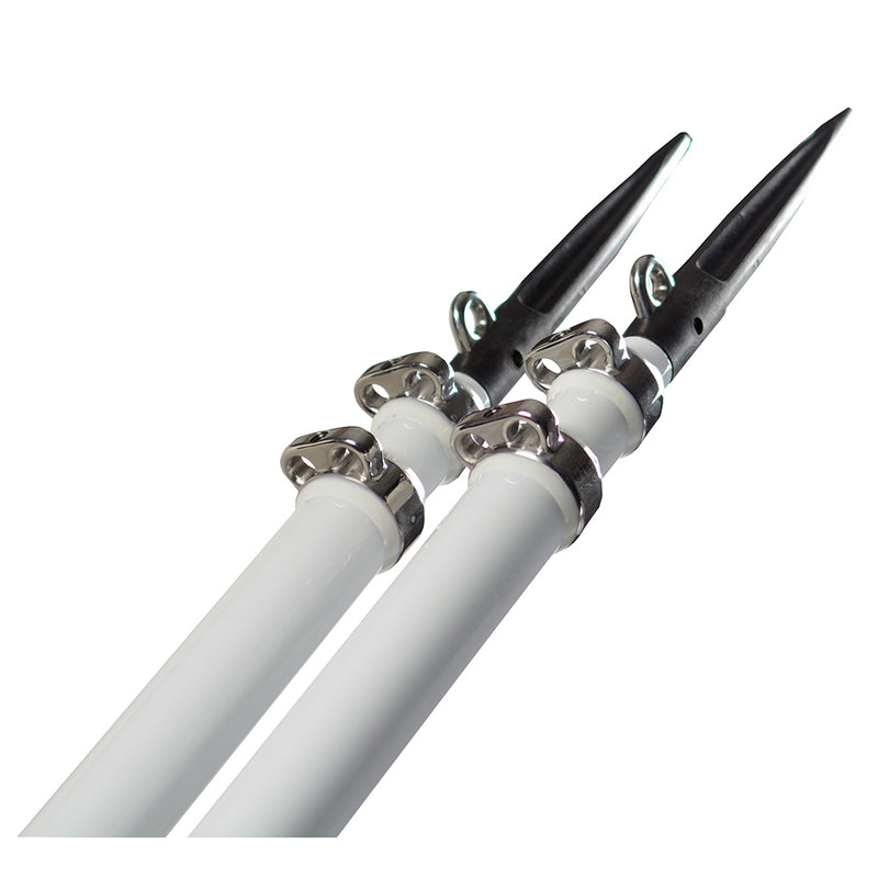 C.E. Smith Gen2 Carbon Fiber Outriggers - 16.5 - White - Pair