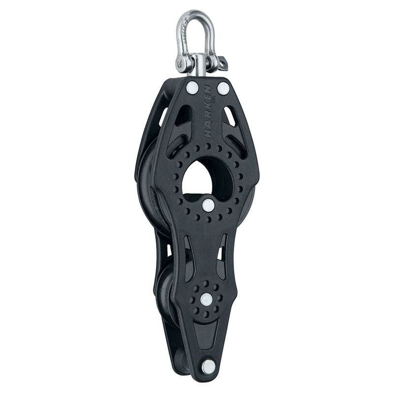 Harken 57mm Carbo Air Fiddle Block w/Swivel  Becket - Fishing