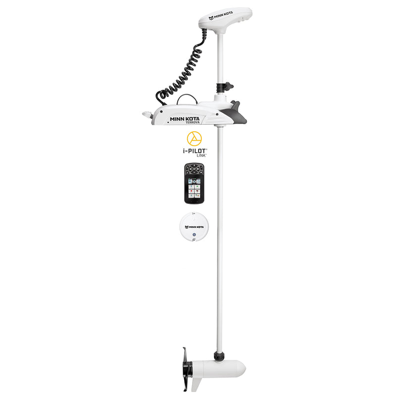 Minn Kota Riptide Terrova 112 Trolling Motor w/i-Pilot Link  Bluetooth - 36V-112lb-87"