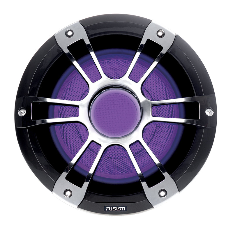 FUSION SG-SL102SPC Signature Series 3 - 10" Subwoofer - Silver/Chrome Sports Grille