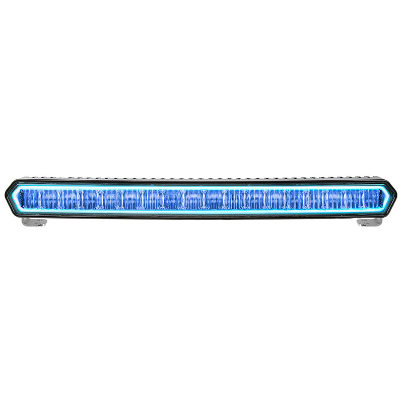 RIGID Industries SR-L Series Marine 20" Black LED Lightbar - White Light w/Blue Halo