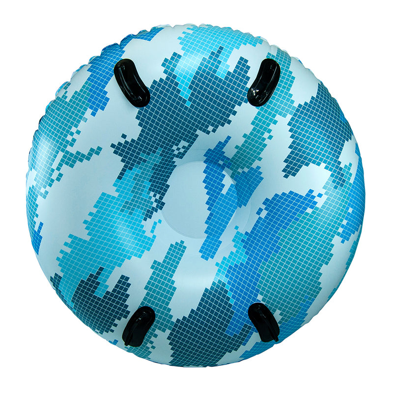 Aqua Leisure 48" Pipeline Sno Mega 2-Person Sno-Tube - Blue Camo