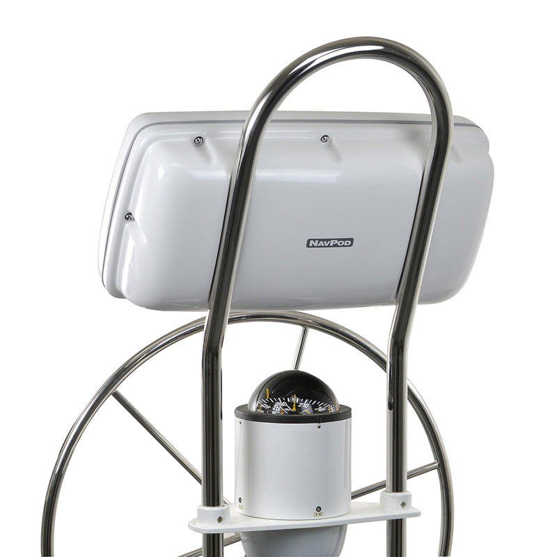 NavPod SystemPod Precut f/Simrad NSS12 evo3/BG Zeus3 12  2 Instruments (3.6 holes) f/12 Wide Guard