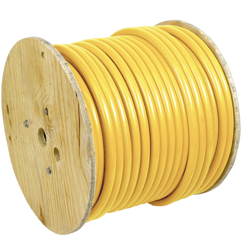 Pacer Yellow 1 AWG Battery Cable - 250