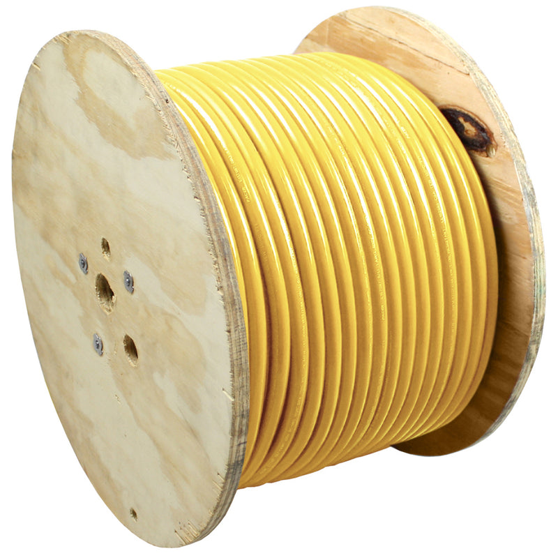 Pacer Yellow 1 AWG Battery Cable - 500