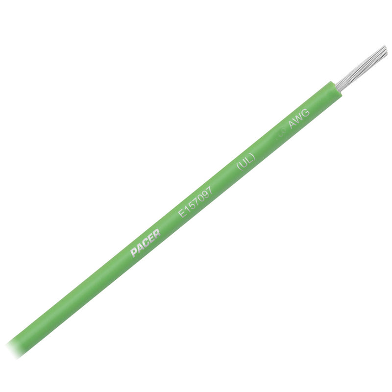 Pacer Light Green 14 AWG Primary Wire - 18