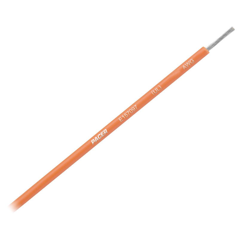 Pacer Orange 12 AWG Primary Wire - 12