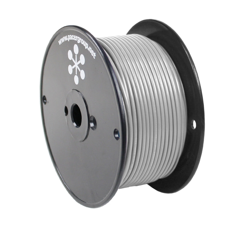 Pacer Grey 12 AWG Primary Wire - 250
