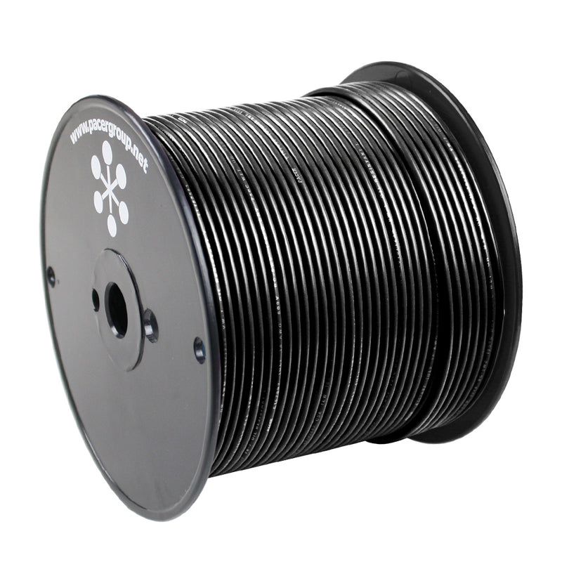 Pacer Black 12 AWG Primary Wire - 500