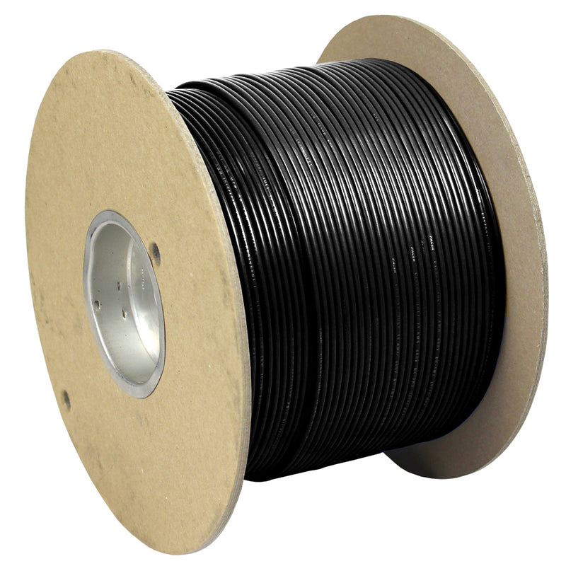 Pacer Black 12 AWG Primary Wire - 1,000
