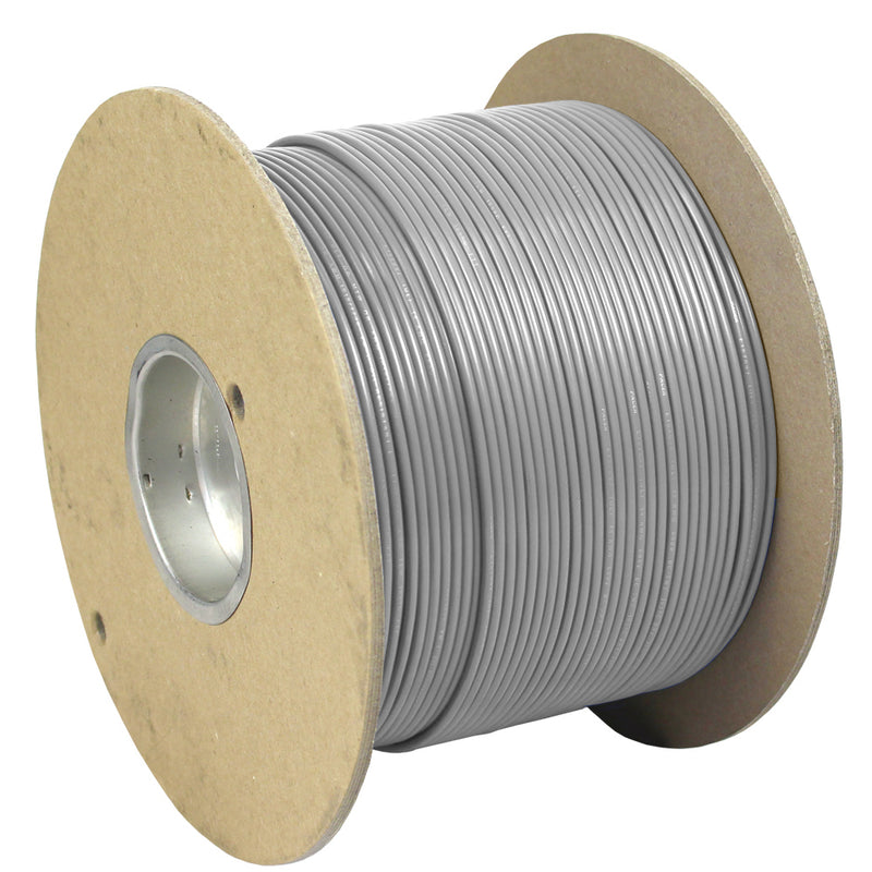 Pacer Grey 12 AWG Primary Wire - 1,000